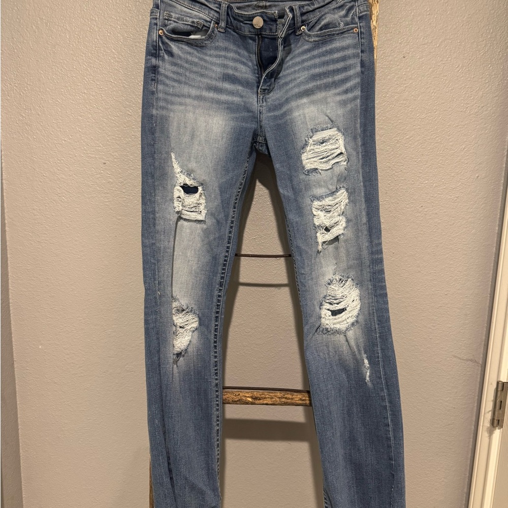 Distressed Women's Jeans